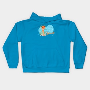 Splendid Garden Eel Quote Kids Hoodie